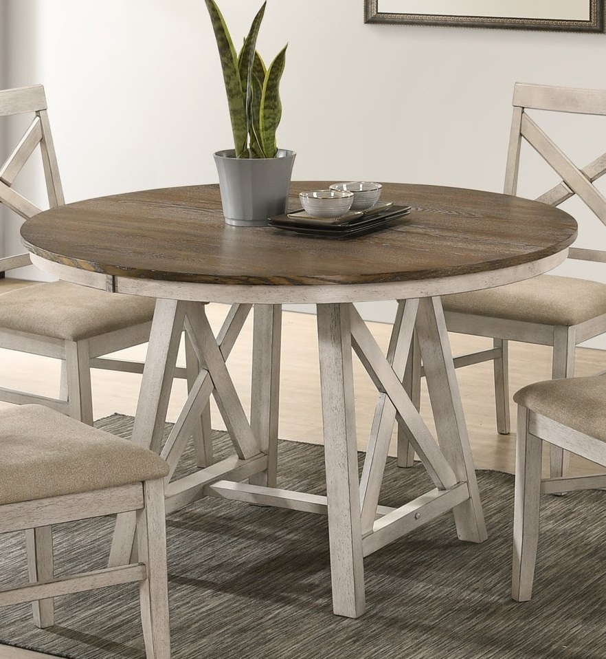American Design Furniture By Monroe - Colington Cottage Round Table